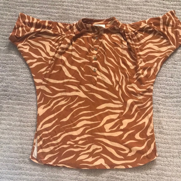Maeve zebra print flowy top - Picture 5 of 11